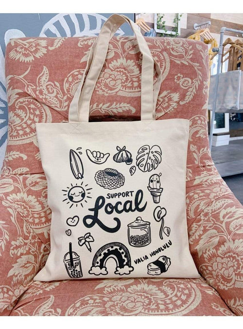 Valia Honolulu Handbag Support Local Tote Valia Honolulu