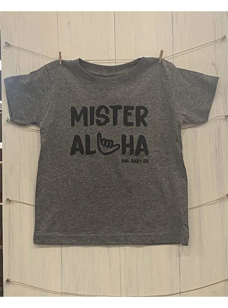HNL Baby Co Keiki Mister Aloha Shaka Keiki Tee Valia Honolulu
